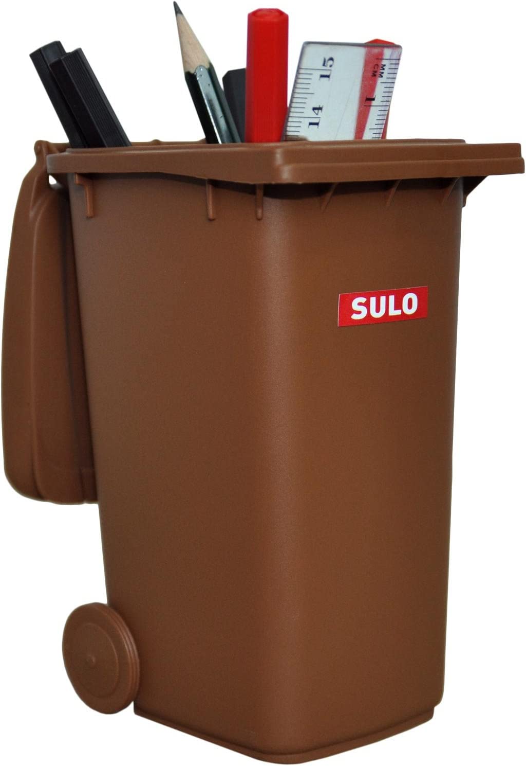 SULO Mini-Mülltonne 240 L - Braun – Bild 2