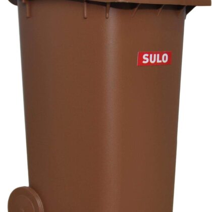 SULO Mini-Mülltonne 240 L - Braun