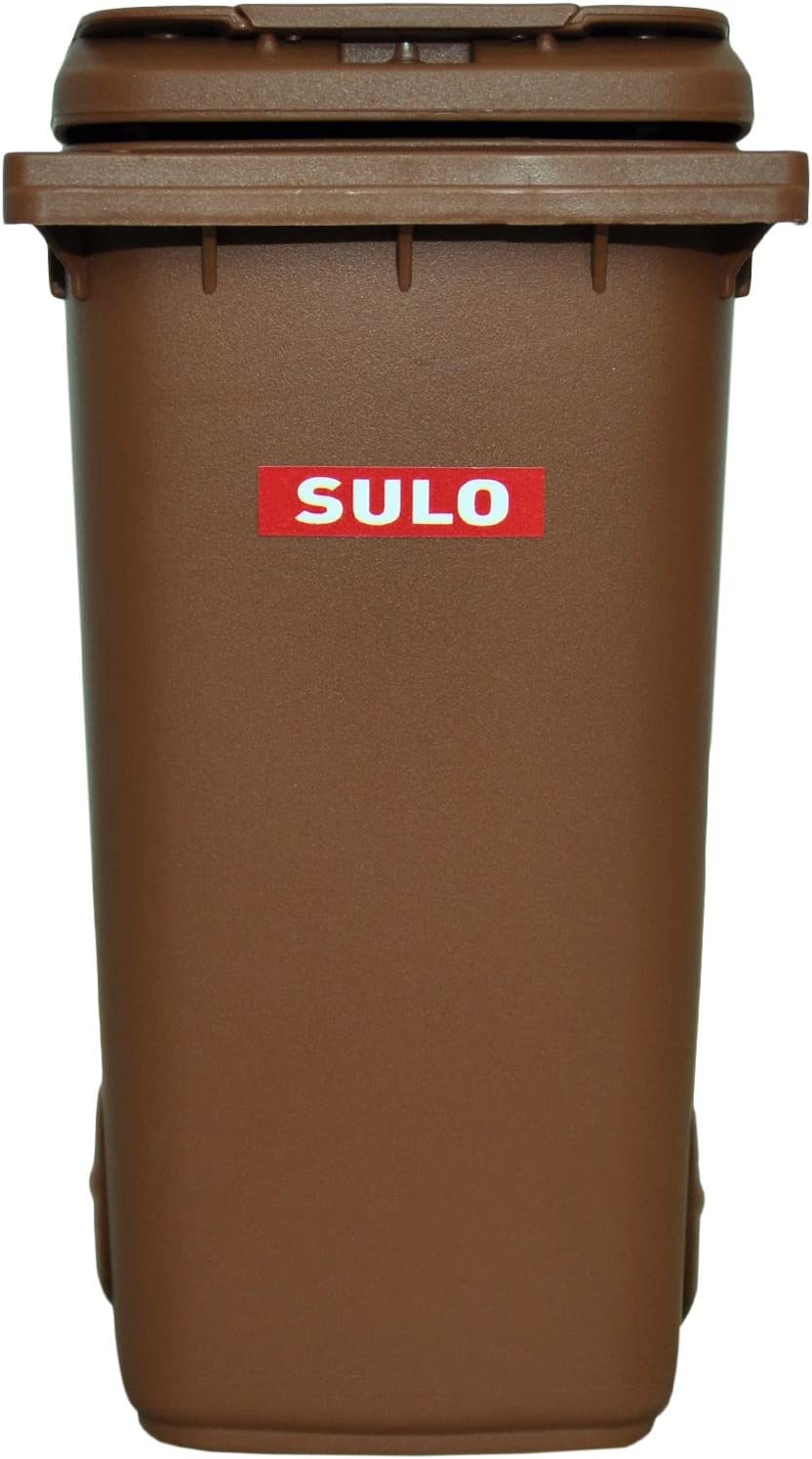 SULO Mini-Mülltonne 240 L - Braun – Bild 3